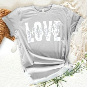 Gray LOVE YOURSELF Tshirt  M